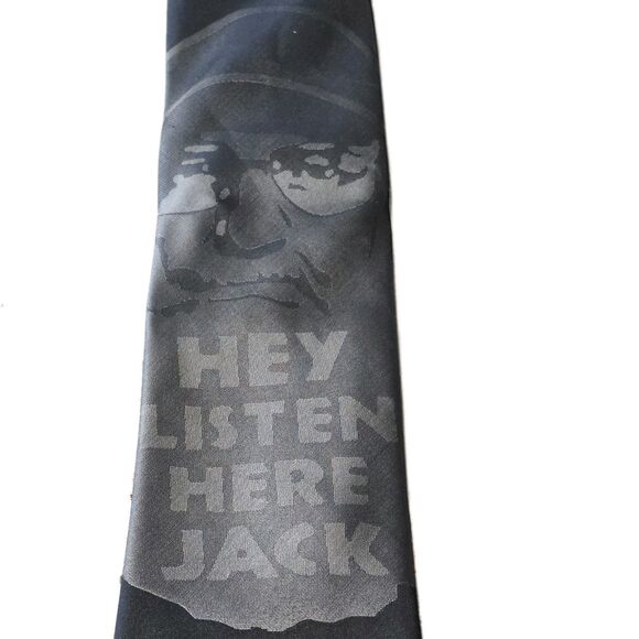 DUCK DYNASTY Black Slim Hillbilly Redneck Approved Men's Neck Tie $39 - Picture 1 of 3